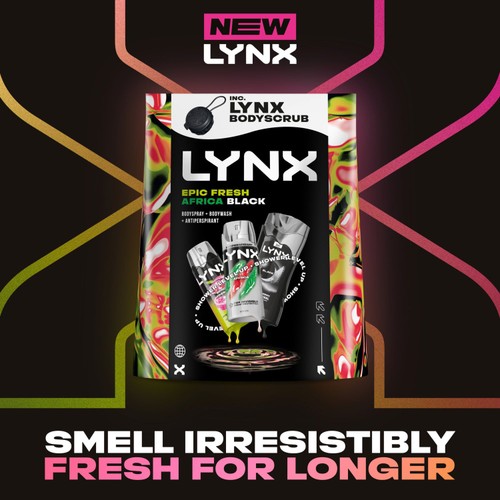 Lynx Trio All Stars Bodyscrub Gift Set thumbnail 2