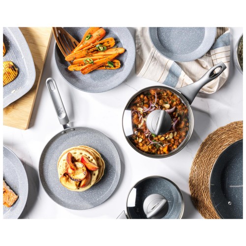 Salter Marblestone 24cm Frypan Grey thumbnail 3