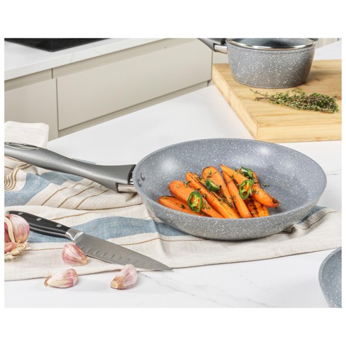 Salter Marblestone 24cm Frypan Grey thumbnail 4