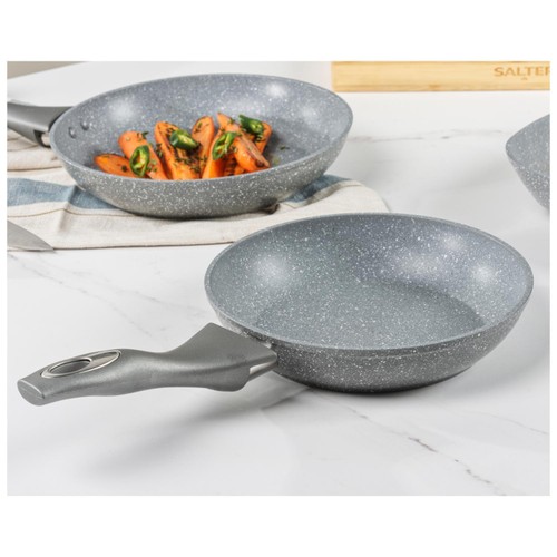 Salter Marblestone 20cm Frypan Grey thumbnail 6