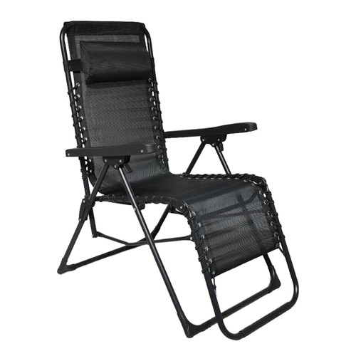 Nutmeg Sun Lounger Black