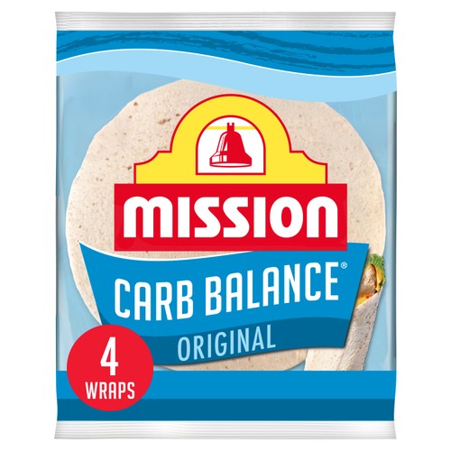Mission Carb Balance Original Tortillas 4 wraps 200g