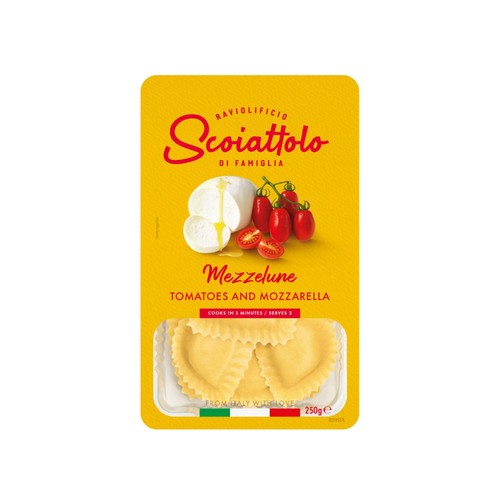 Scoiattolo Tomato & Mozzarella Half Moon Pasta