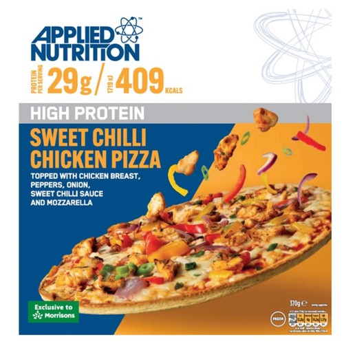 Applied Nutrition High Protein Sweet Chilli Chicken Pizza 370g