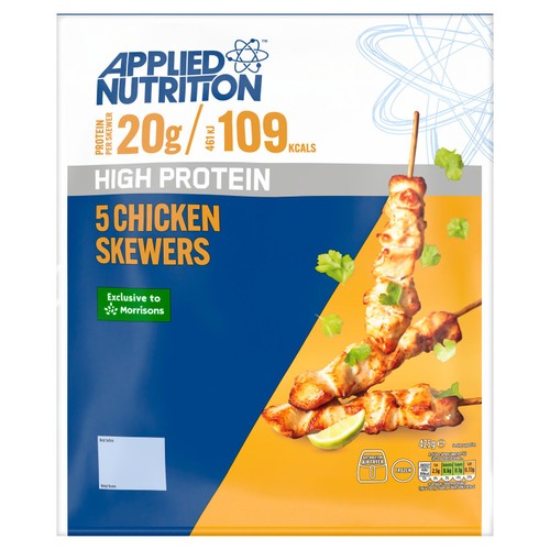 Applied Nutrition High Protein  5 Plain Chicken Skewers thumbnail 2