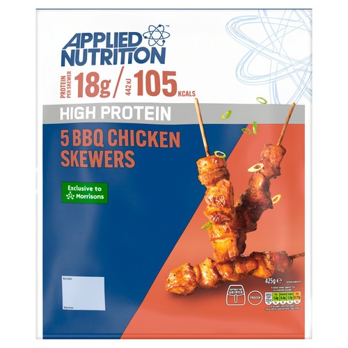 Applied Nutrition High Protein 5 BBQ Chicken Skewers