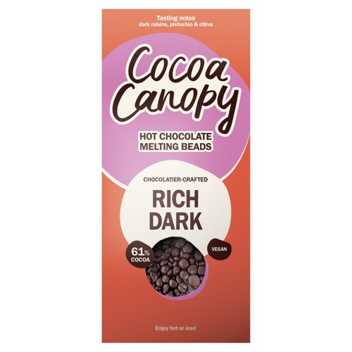 Cocoa Canopy Rich Dark Crafted Hot Chocolate Beads