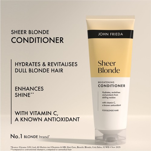 John Frieda Sheer Blonde Lightening Conditioner thumbnail 3