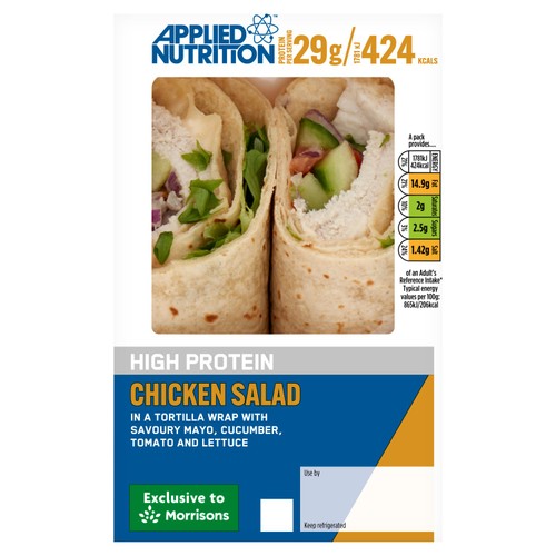 Applied Nutrition High Protein Chicken Salad Wrap 206g