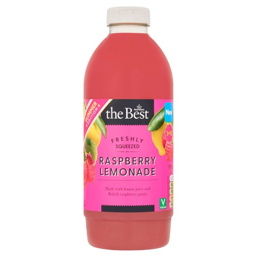 Morrisons The Best Freshly Squeezed Raspberry Lemonade 1L