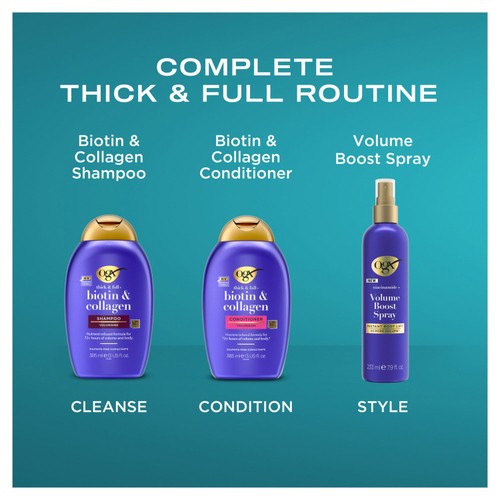 Ogx Biotin & Collagen Niacinamide Volume Boost Spray  thumbnail 4
