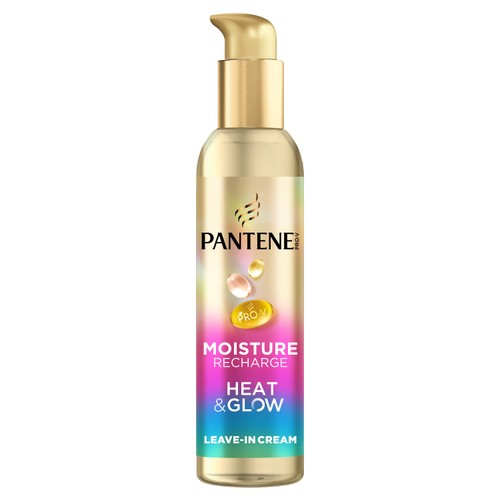 Pantene Moisture Recharge Heat & Glow Leave in Cream 135ML