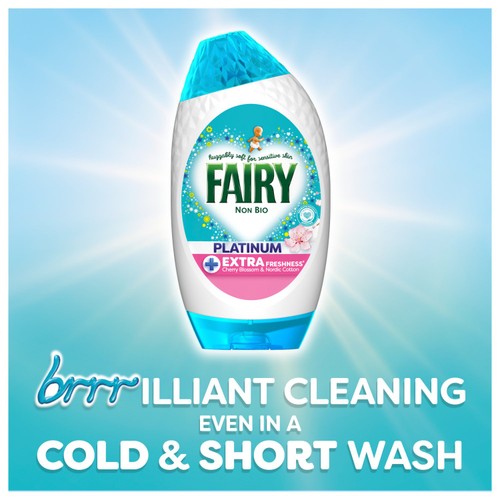 Fairy Platinum Non-Bio Gel Pink Blossom 27 Washes thumbnail 3