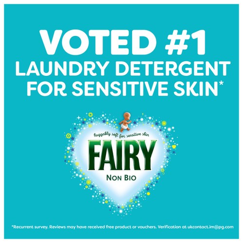 Fairy Non-Bio For Sensitive Skin Laundry Powder 44 Washes  thumbnail 2