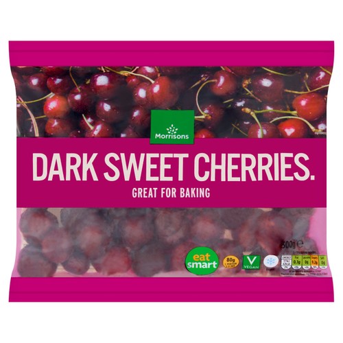 Morrisons Dark Sweet Cherries 300g