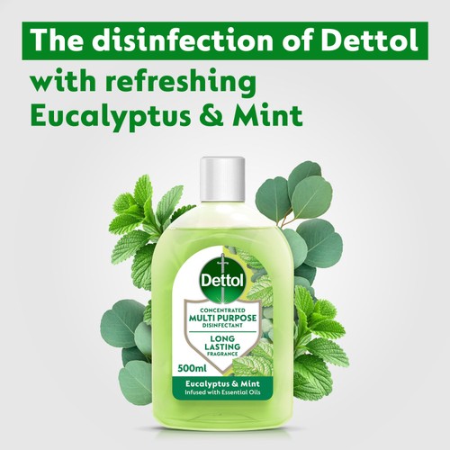 Dettol Disinfectant Liquid Eucalyptus & Mint thumbnail 4