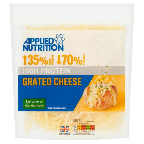 Applied Nutrition High Protein Grated Cheese 180g