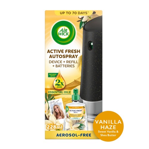 Air Wick Vanila Haze 24/7 Active Fresh Kit