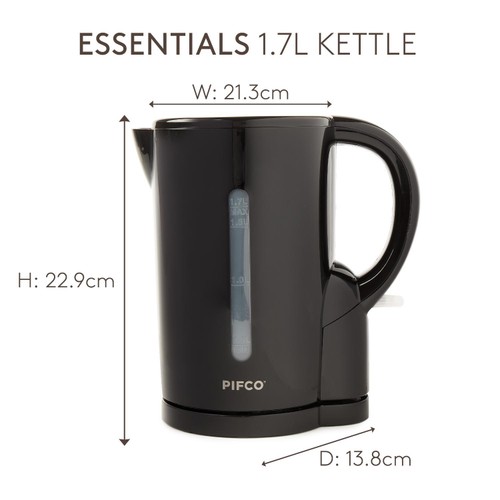 Pifco Essentials Black Kettle thumbnail 5