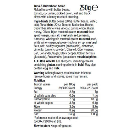 Applied Nutrition High Protein Tuna & ButterBean Salad  250g thumbnail 4