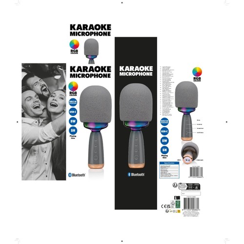 Edco Karaoke Microphone thumbnail 3