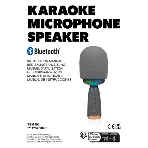 Edco Karaoke Microphone thumbnail 5