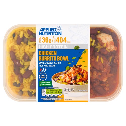 Applied Nutrition High Protein Chicken Burrito Bowl 400g