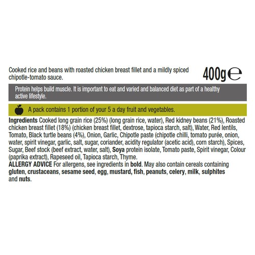 Applied Nutrition High Protein Chicken Burrito Bowl   400g thumbnail 3