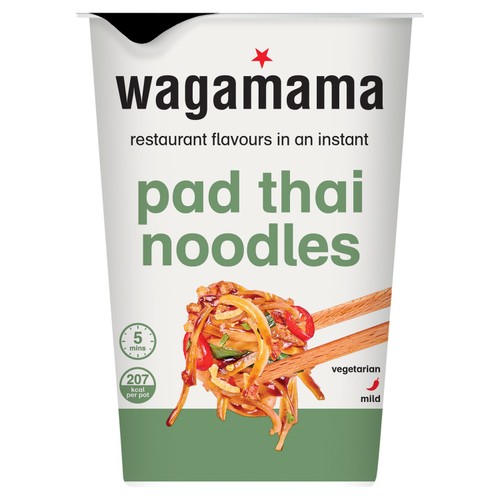 Wagamama Pad Thai Rice Noodle Pot