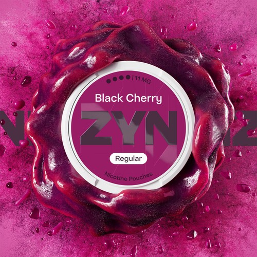 ZYN Black Cherry 11mg Nicotine Pouches