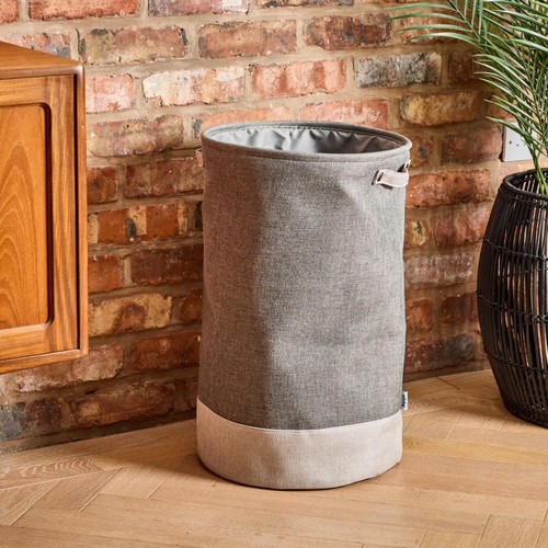 Minky Fabric Round Storage Hamper thumbnail 3