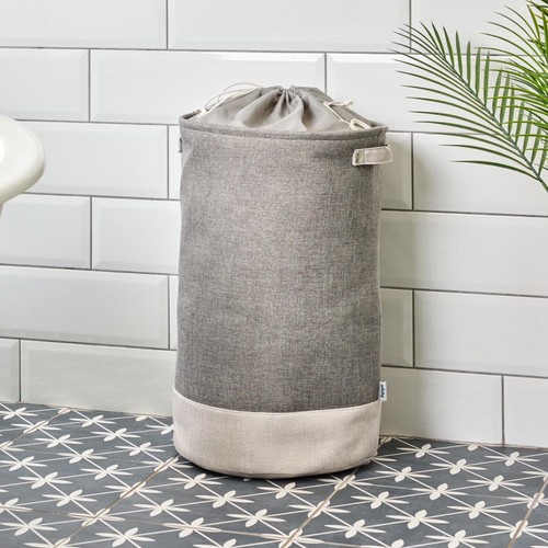 Minky Fabric Round Storage Hamper thumbnail 5