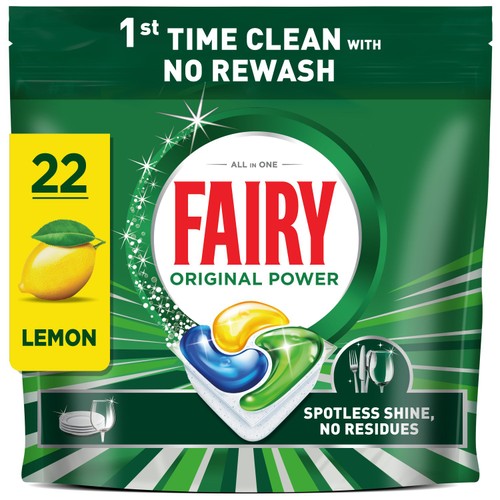 Fairy Original Power Dishwasher Tablets Lemon