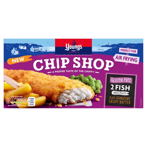 Young's Chip Shop Gluten Free Battered Fish 270g