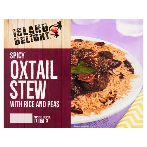 Oxtail Stew With Rice And Peas