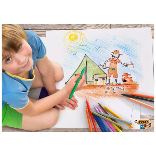 Bic Kids Colouring Crayons  thumbnail 4