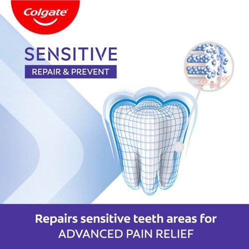 Colgate Sensitive Repair & Prevent Gentle Whitening  thumbnail 2
