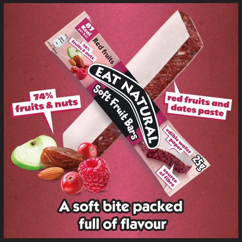 Eat Natural Soft Fruit Bars Red Fruits thumbnail 3