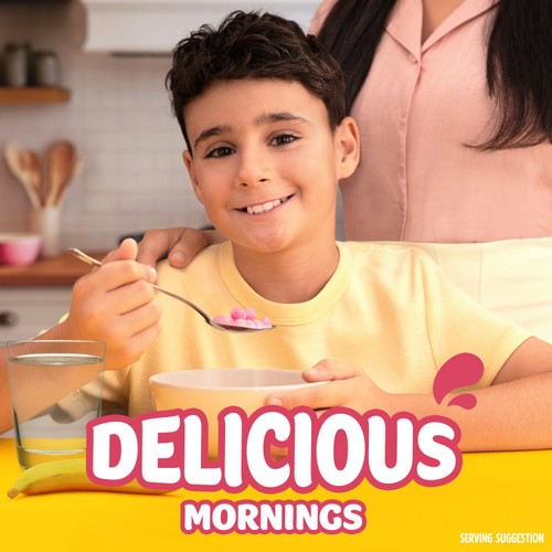 Nesquik Strawberry Breakfast Cereal 310g thumbnail 5