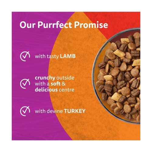 Whiskas 1+ Cat Complete Dry Duo Meaty Combos 1.9kg thumbnail 2