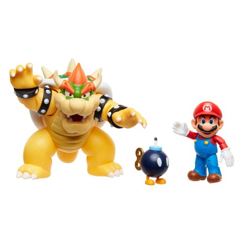 Super Mario Vs Bowser Diorama Set thumbnail 3
