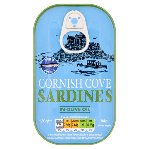 Cornish Cove Sardines In Olive Oil