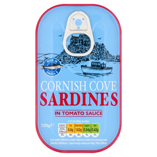Cornish Cove Sardines In Tomato Sauce