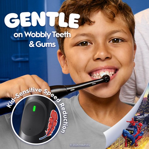 Oral-B Io2 Junior Spiderman Edition Electric Toothbrush thumbnail 3