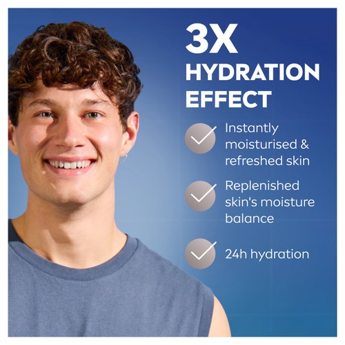 Nivea Men Hydrocare Moisturiser Face Cream SPF15 thumbnail 2