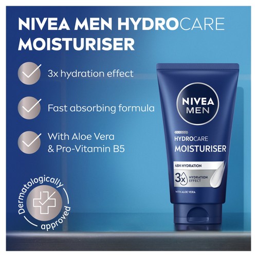 Nivea Men Hydrocare Moisturiser Face Cream thumbnail 3