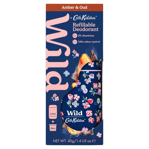 Wild Cath Kidston Amber & Oud Natural Deodorant Starter Pack