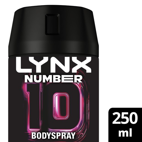 Lynx Men Number 10 48h Deodorant Bodyspray Aerosol 250ml