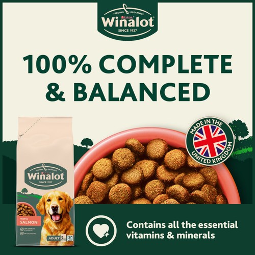 Winalot Salmon Dry Dog Food thumbnail 2