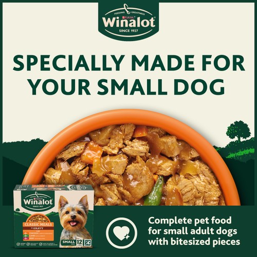 Winalot Meaty Chunks Small Dog Mixed In Gravy Dog Food thumbnail 2